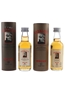 Aberlour 10 & 12 Year Old Bottled 1980s 2 x 5cl / 43%