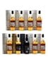 Game Of Thrones Whiskies Set Cardhu, Clynelish, Dalwhinnie, Glendullan, Lagavulin, Mortlach, Oban, Royal Lochnagar & Talisker 9 x 70cl