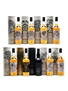 Game Of Thrones Whiskies Set Cardhu, Clynelish, Dalwhinnie, Glendullan, Lagavulin, Mortlach, Oban, Royal Lochnagar & Talisker 9 x 70cl