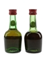 Courvoisier 3 Star Luxe Bottled 1970s 2 x 5cl / 40%