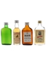 Famous Grouse, Black & White, Haig & White Horse Bottled 1970s 4 x 5cl-5.6cl / 40%