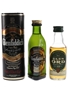 Glen Ord 12 Year Old and Glenfiddich Pure Malt  2 x 5cl / 40%