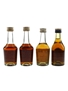 Hennessy Bras Arme, Hine & Martel 3 Star Bottled 1970s 4 x 5cl / 40%