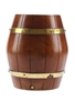 Wooden Barrel Money Box  