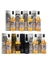 Game Of Thrones Whiskies Set Cardhu, Clynelish, Dalwhinnie, Glendullan, Lagavulin, Mortlach, Oban, Royal Lochnagar & Talisker 9 x 70cl