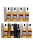 Game Of Thrones Whiskies Set Cardhu, Clynelish, Dalwhinnie, Glendullan, Lagavulin, Mortlach, Oban, Royal Lochnagar & Talisker 9 x 70cl