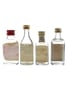 Assorted Gin Cork Dry Gin, Corfu Dame Gin, Tann's Dry Gin & Silver Flag Dry Gin 4 x 5cl