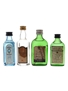 Bombay Sapphire, Booth's, Gordon's & White Satin  4 x 5cl / 40%