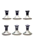 Pusser's British Navy Rum Nelson Ships' Decanters - Wade Ceramic 6 x 5cl