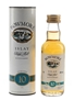 Bowmore 10 Year Old Bottled 1990s 5cl / 43%