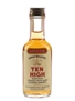 Hiram Walker's Ten High Finest Bourbon Liqueur Bottled 1970s 5cl / 40%