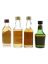 Assorted Blended Scotch Whisky Bottled 1980s 4 x 5cl