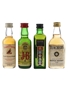 Famous Grouse, J & B, Passport & Teacher's Bottled 1970s 4 x 5cl / 40%