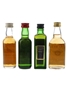 Famous Grouse, J & B, Passport & Teacher's Bottled 1970s 4 x 5cl / 40%