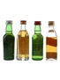 Cutty Sark, J & B, Johnnie Walker & Grant's Bottled 1970s-1980s 4 x 4.7cl-5cl / 40%