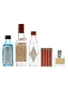 Gilbey's, Cork, Bombay Sapphire & Matches Gin Bottled 1970s-1980s 4 x 5cl-2cl/ 40%