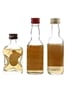 Inchgower 12 Year Old, Cardhu 12 Year Old  & Tormore 10 Year Old Bottled 1970s-1980s 3 x 5cl