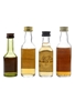 Glenlivet, Glen Grant, Balvenie & Tamdhu Bottled 1980s 4 x 3cl-5cl