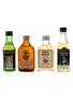 Passport Scotch, Sandy Macdonald, Whyte & Mackay & Winner Black Label Bottled 1980s-1990s 4 x 5cl