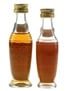 Metaxa Gold Label Bottled 1970s & 1980s 2 X 3cl / 40%