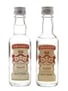 Smirnoff Red Label Vodka Bottles 1970s - International Distillers & Vinteners Ltd. 2 x 5cl / 37.5%