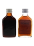 Black Heart Rum & Lamb's Navy Rum Bottled 1970s 2 x 5cl / 40%