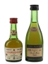 Remy Martin VS & Courvoisier 3 Star Bottled 1970s 2 x 3cl & 5cl / 40%