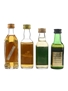 Grant's, Immortal Memory, Passport Scotch & Newton And Ridley Bottled 1980s 4 x 4.7cl-5cl