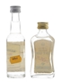 Bols London Dry Gin Bottled 1980s 2 x 4cl / 40%