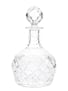 Crystal Decanter With Stopper  24cm Tall