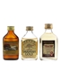 Orange Grove, Savannah Gold & Vat 69 Bottled 1980s 3 x 5cl