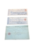 Rouyer, Guillet & Co Correspondence, Cheques, Invoices & Purchase Receipt, Dated 1837-1857 William Pulling & Co. 