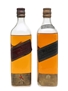 Johnnie Walker Black Label & Red Label Bottled 1960s 2 x 75cl / 40%