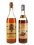 Felipe II Brandy & Jerez De La Frontera Brandy Bottled 1970s 2 x 70cl - 75cl