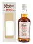 Longrow Red 11 Year Old Pinot Noir Cask Matured Bottled 2019 70cl / 53.1%