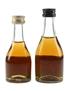 Napoleon French Brandy Bottled 1970s 2 x 3cl & 5cl / 40%