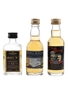 Big T 12 Year Old, Tom Morris 8 Year Old & Scotia Royale Bottled 1980s-1990s 3 x 5cl