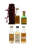 Famous Grouse, Interpak, John O'Groats, Loch Fyne & Ye Monks' Bottled 1980s - 1990s 5 x 5cl