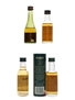 Balvenie, Longmorn 15 Year Old, Speyburn 10 Year Old & Tomintoul 10 Year Old Bottled 1980s - 1990s 4 x 5cl