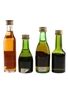 Asbach Uralt, Cellar 5, KWW Brandy & Nerval VSOP  4 x 3cl-5cl