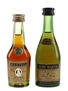 Martell Medaillon & Remy Martin VSOP Bottled 1980s 2 x 3cl-5cl / 40%