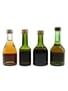 Napoleaon VSOP Brandy, Sainsbury's X.O, St-Remy & Three Barrels VSOP Bottled 1970s - 1980s 4 x 3cl-5cl / 40%