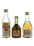 De Latonnell, Grand Empereur & Three Barrels Bottled 1970s 3 x 5cl / 40%