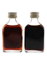 Black Heart Rum Bottled 1970s - United Rum Merchants 2 x 5cl / 40%