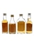 Famous Grouse, Grant's Stand Fast, Haig & Long John Bottled 1970s & 1980s 4 x 5cl / 40%