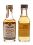 Coronet VSQ & Korbel Brandy Bottled 1970s 2 x 5cl / 40%