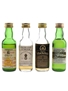 Assorted Blended Whisky Bottled 1980s 4 x 5cl  / 40%