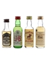 Assorted Blended Whisky Bottled 1980s 4 x 5cl