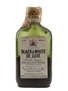 Buchanan's Black & White Spring Cap Bottled 1940s - Fleischmann Distilling 5.9cl / 43.4%