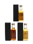 Glen Grant, Glen Ord & Dalmore Miniatures Signatory Vintage 3 x 5cl